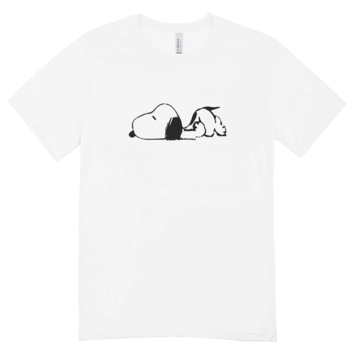 Camisa Feminina Baby Look Soneca do Snoopy