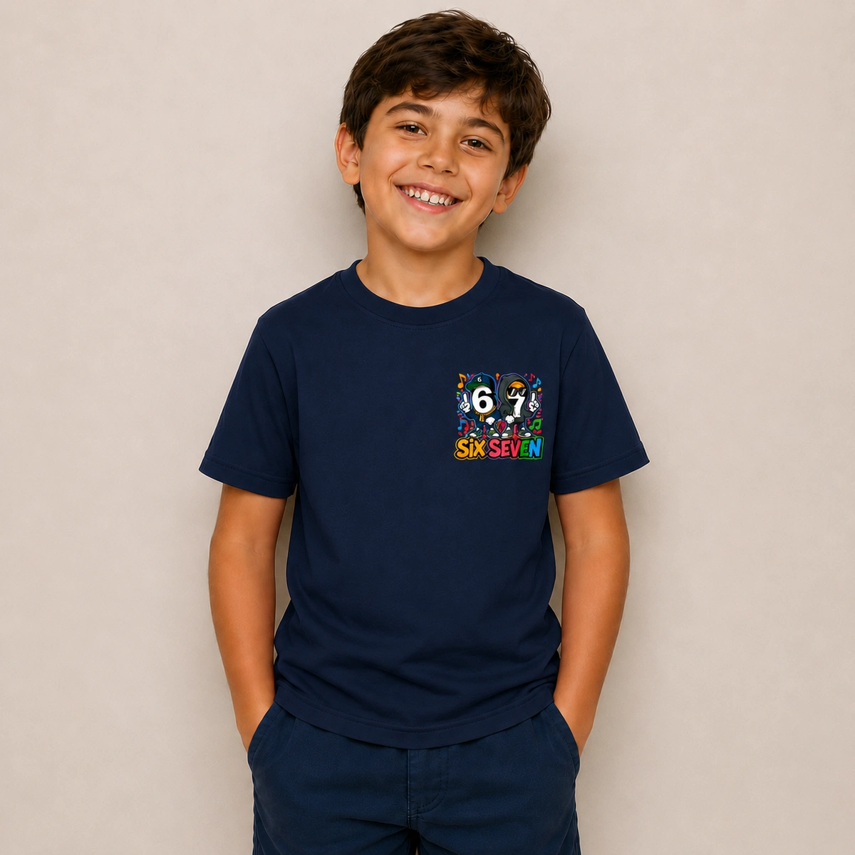 Camiseta Infantil Menino 67 Six Seven - Imagem 7