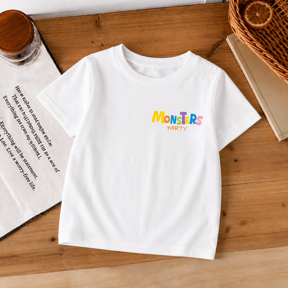 Camiseta Infantil Menino Monsters Party - Imagem 6