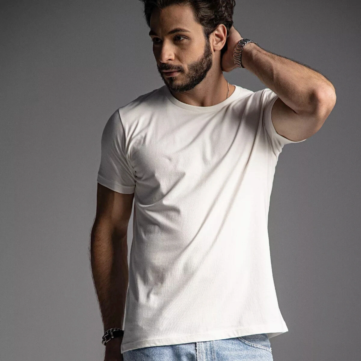 Kit 10 Camisas Masculina Lisa Algodão Premium Abuzze - Imagem 17
