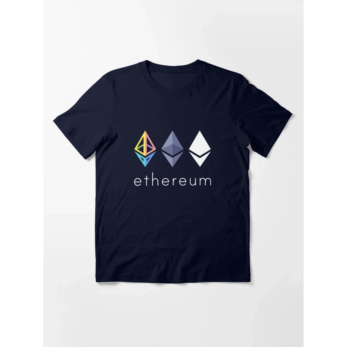 Camisa Ethereum Criptomoeda ETH