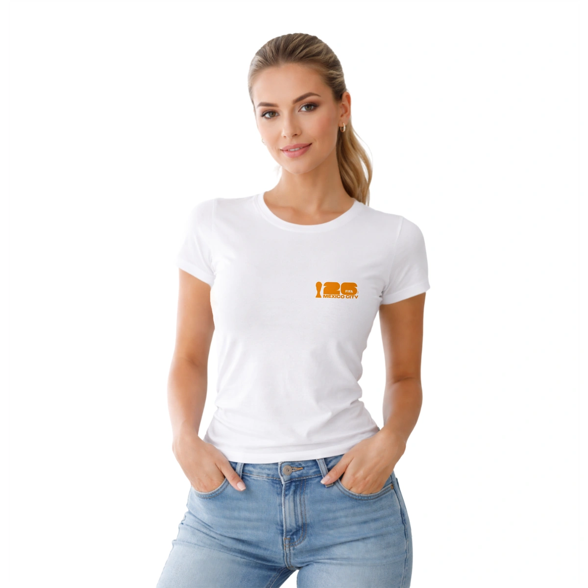 Camisa Feminina Baby Look Cidade do México Copa do Mundo 2026 - Imagem 11