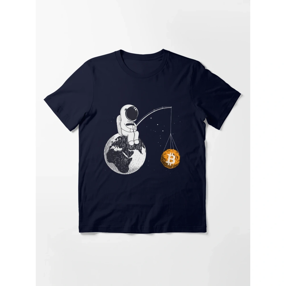 Camisa Bitcoin Astronaut