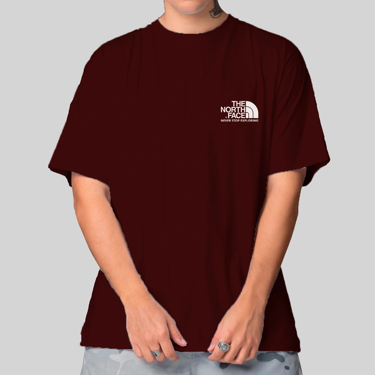 Camiseta Masculina Oversized The North Face Exploring - Imagem 16