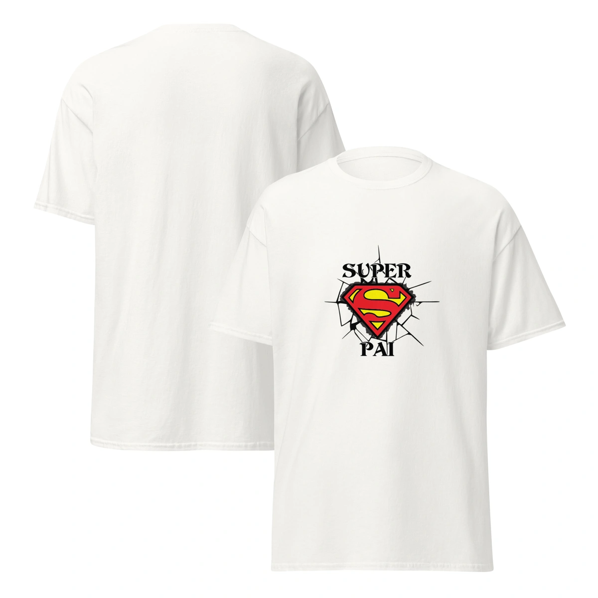 Camiseta Masculina Dia dos Pais Super Pai - Imagem 2