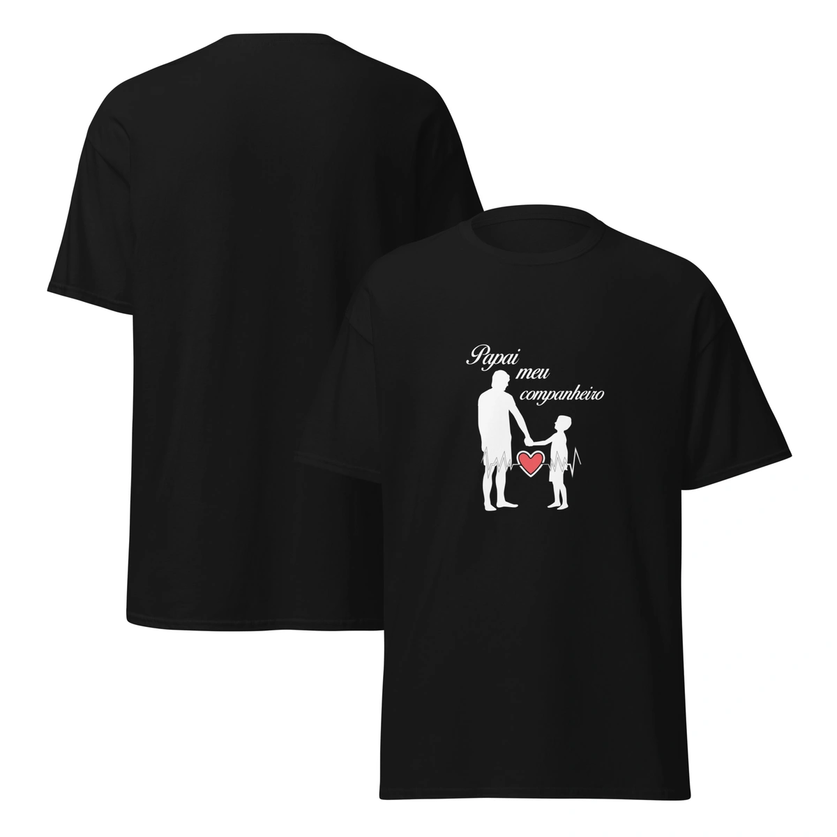 Camiseta Masculina Dia dos Pais Papai Meu Companheiro - Imagem 2