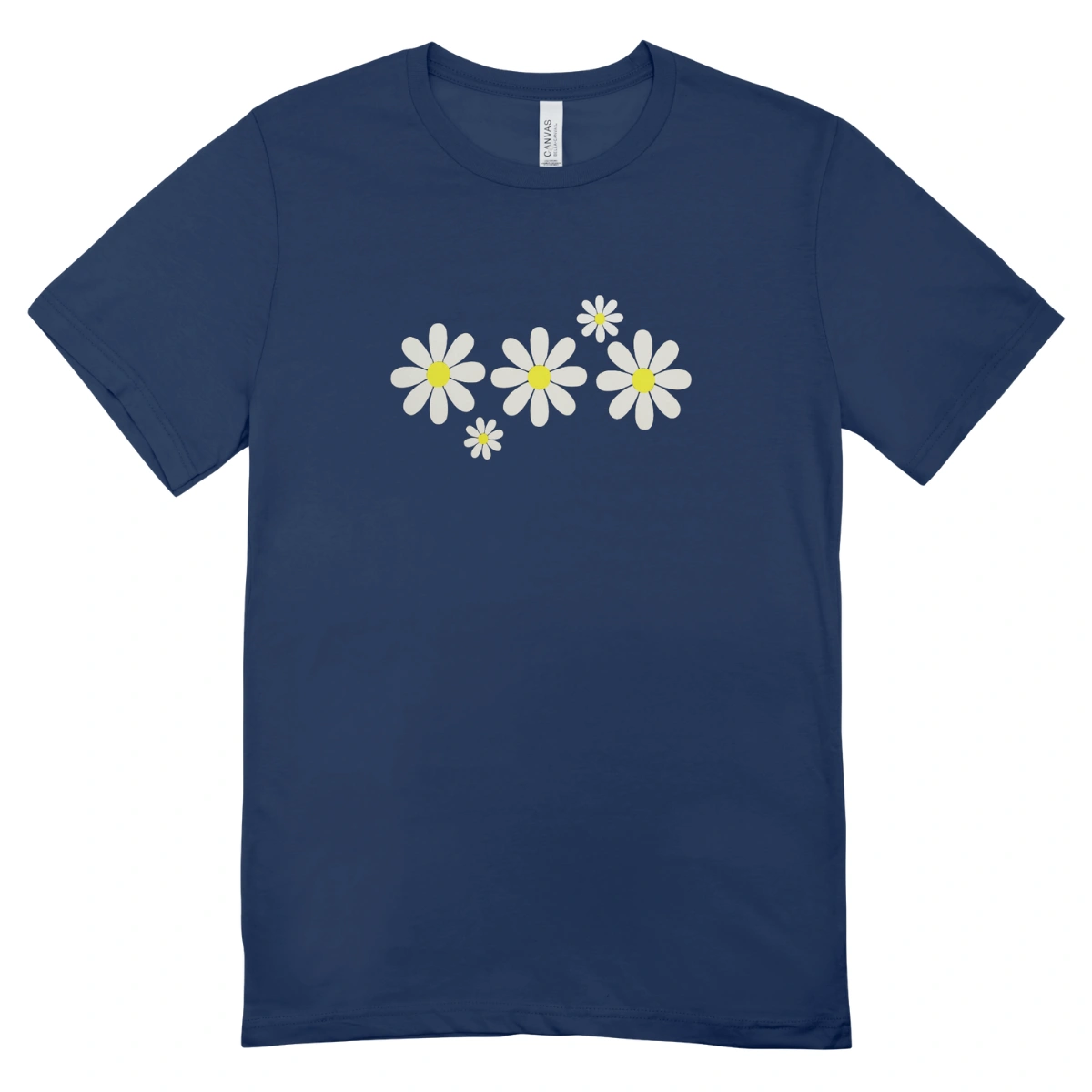 Camisa Feminina Baby Look Flores - Imagem 9