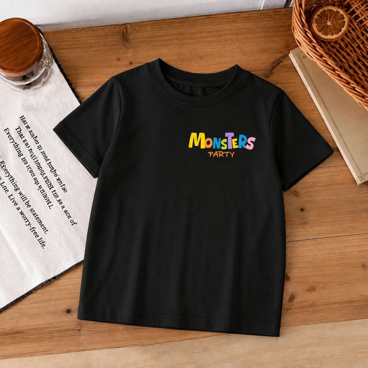 Camiseta Infantil Menino Monsters Party - Imagem 2