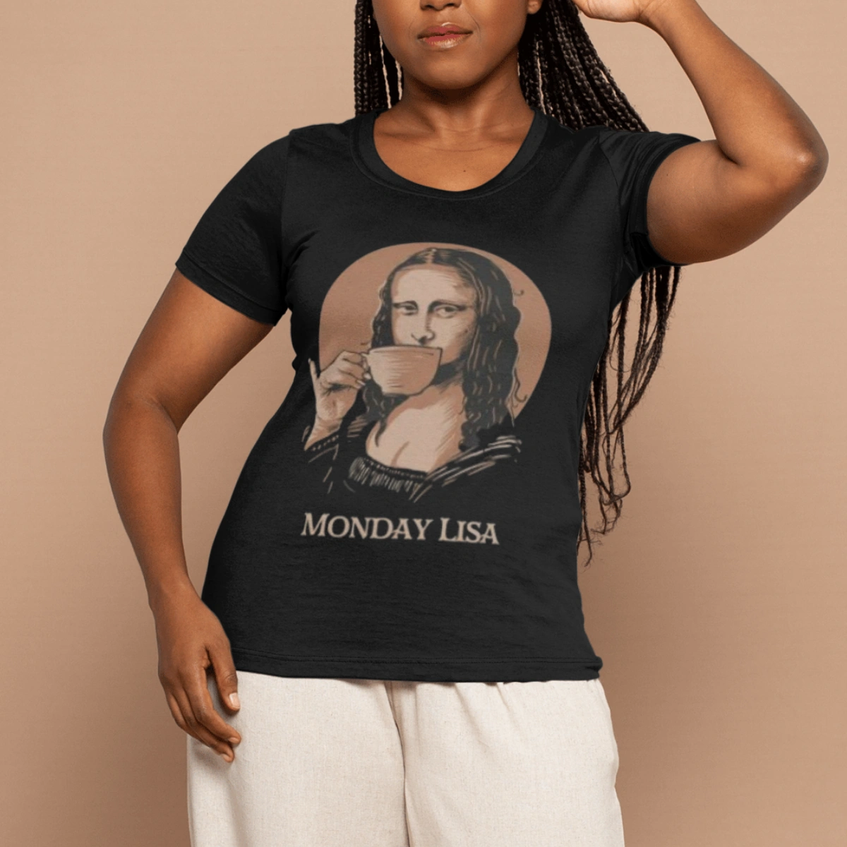 Camisa Feminina Baby Look Monday Lisa - Imagem 8