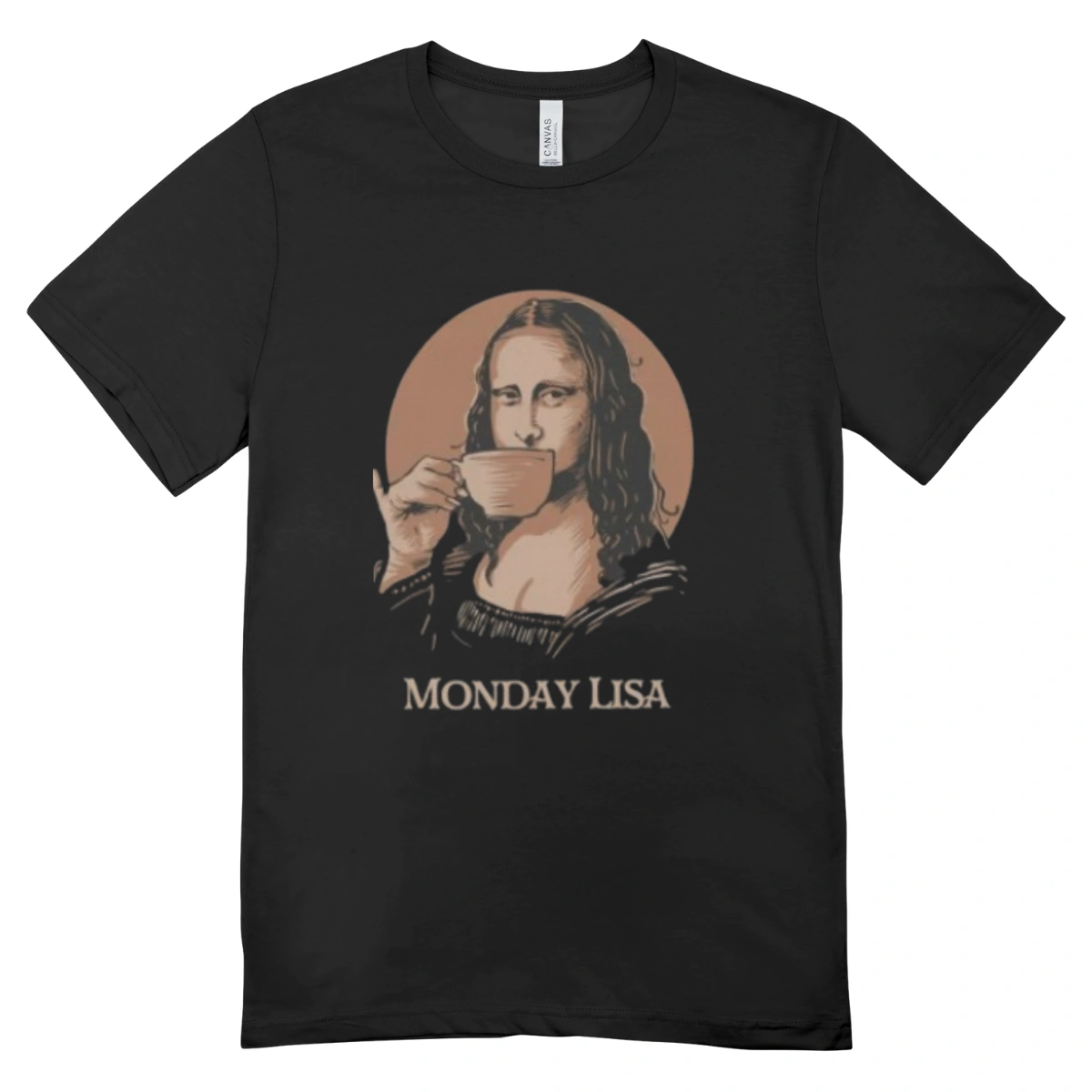 Camisa Feminina Baby Look Monday Lisa - Imagem 7
