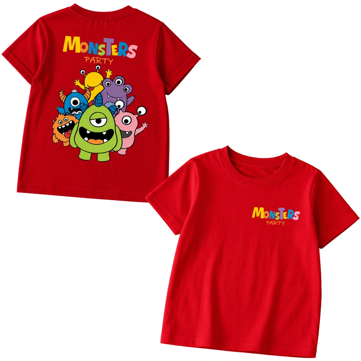 Camiseta Infantil Menino Monsters Party - Imagem 13