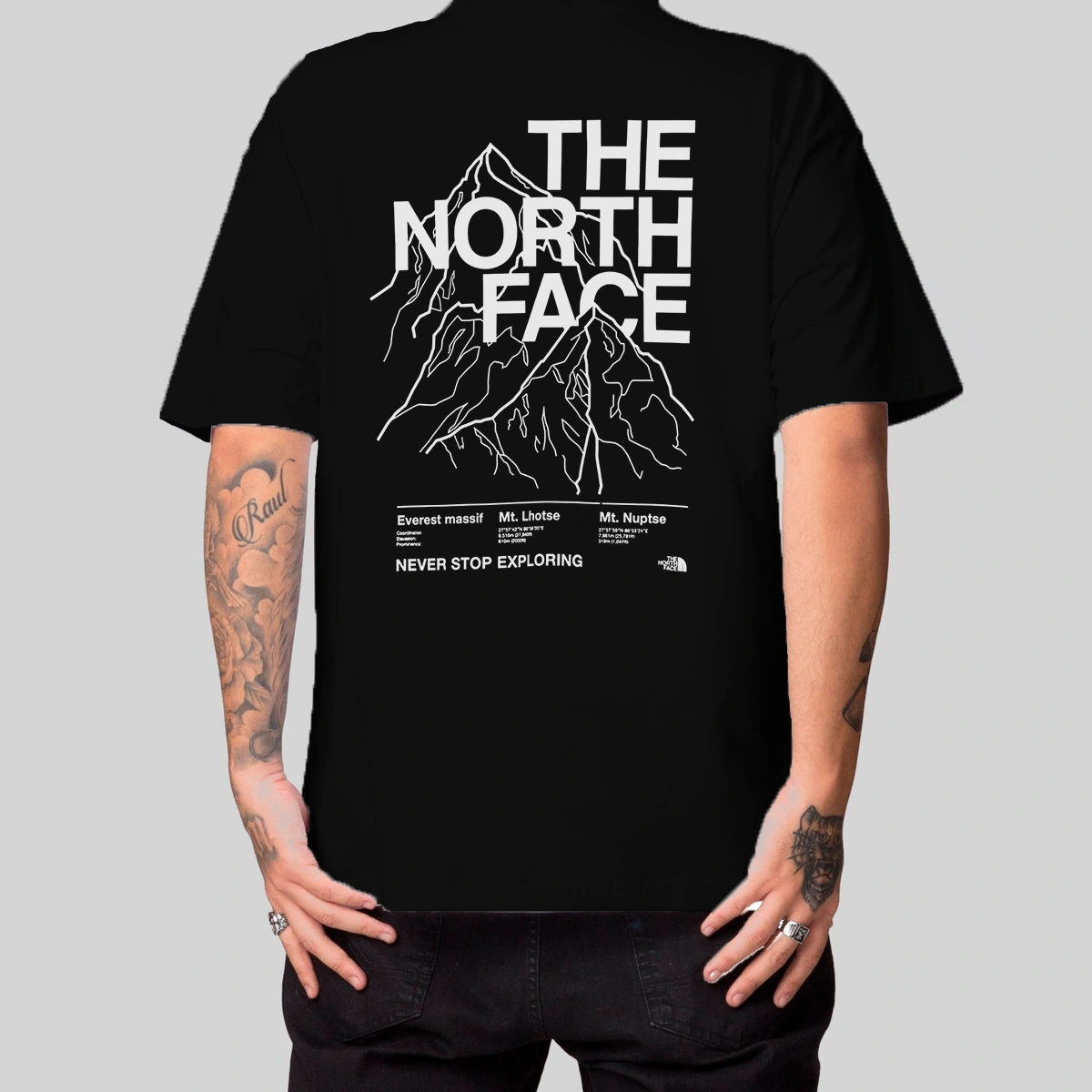 Camiseta Masculina Oversized The North Face Exploring - Imagem 5