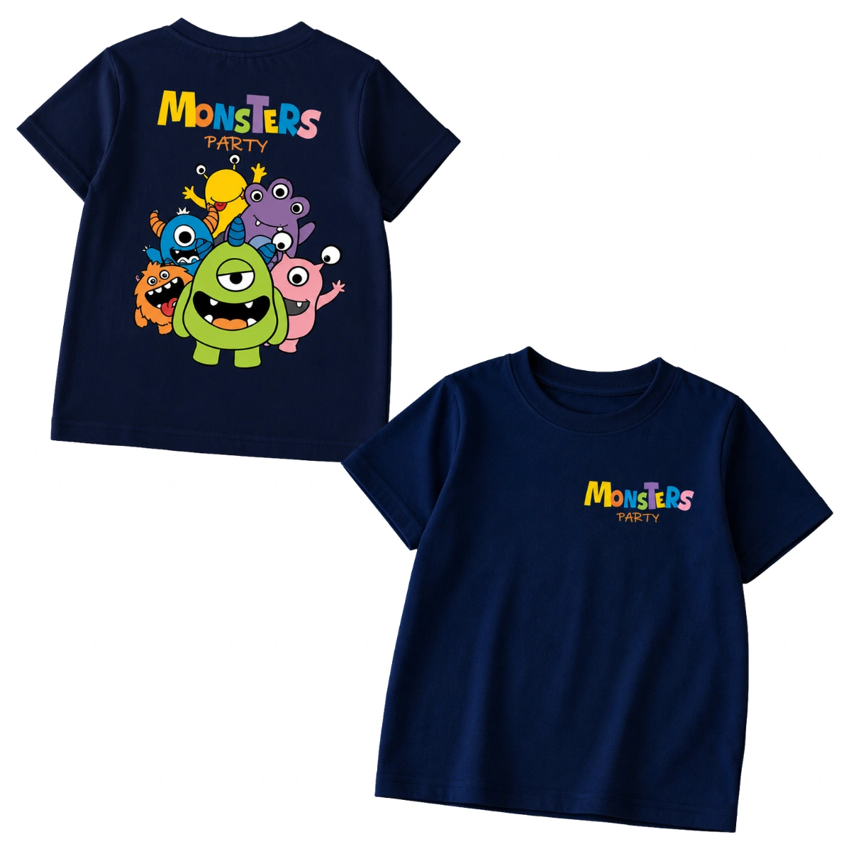 Camiseta Infantil Menino Monsters Party - Imagem 9
