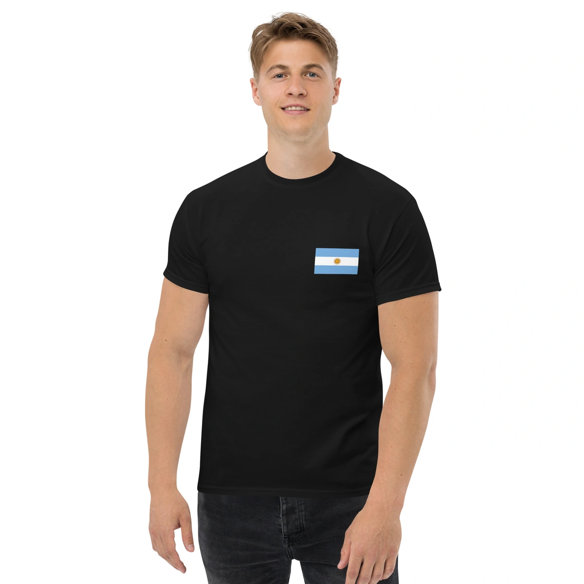 Camiseta Masculina Bandeira Argentina - Imagem 9