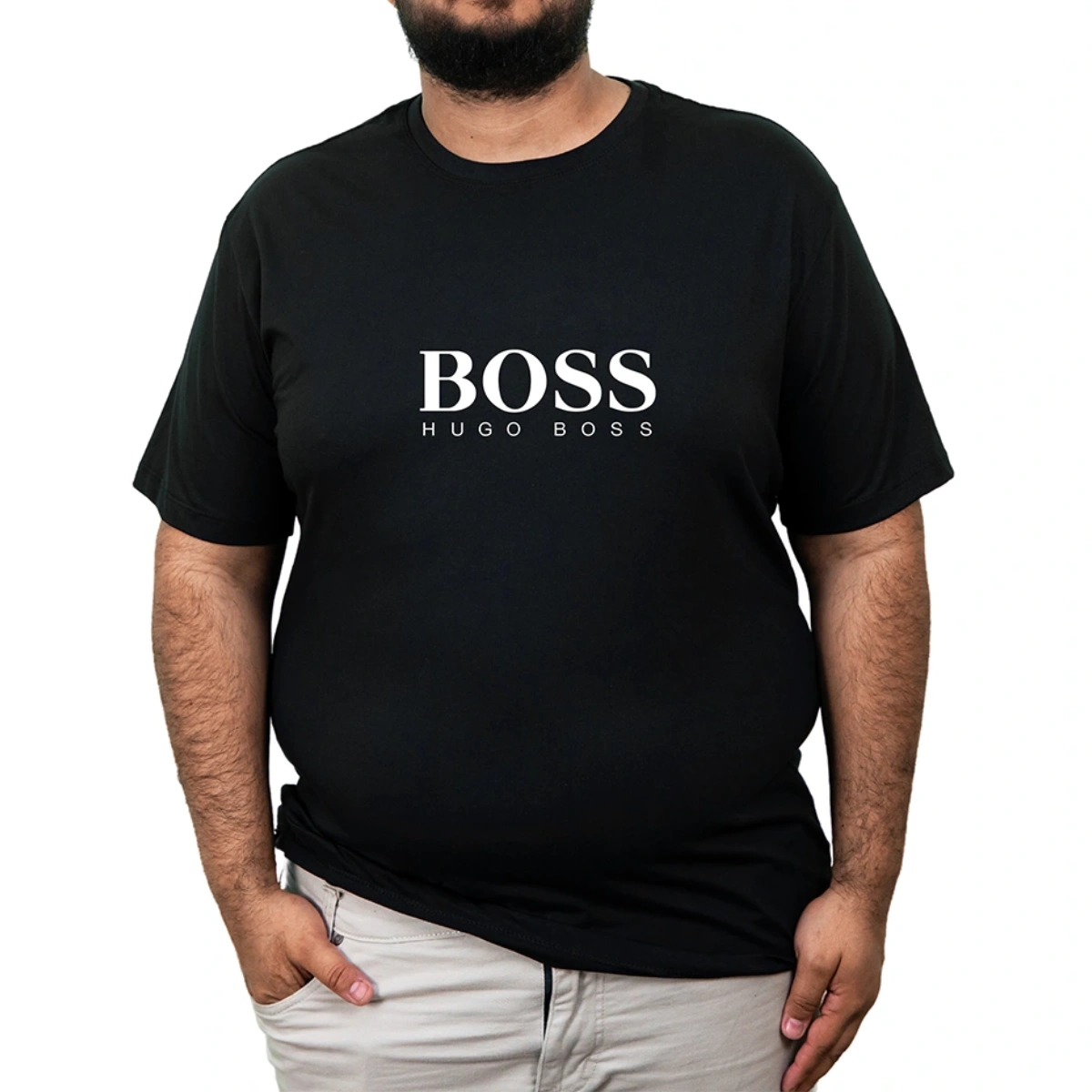 Camisa Masculina Plus Size Hugo Boss Urban - Imagem 9