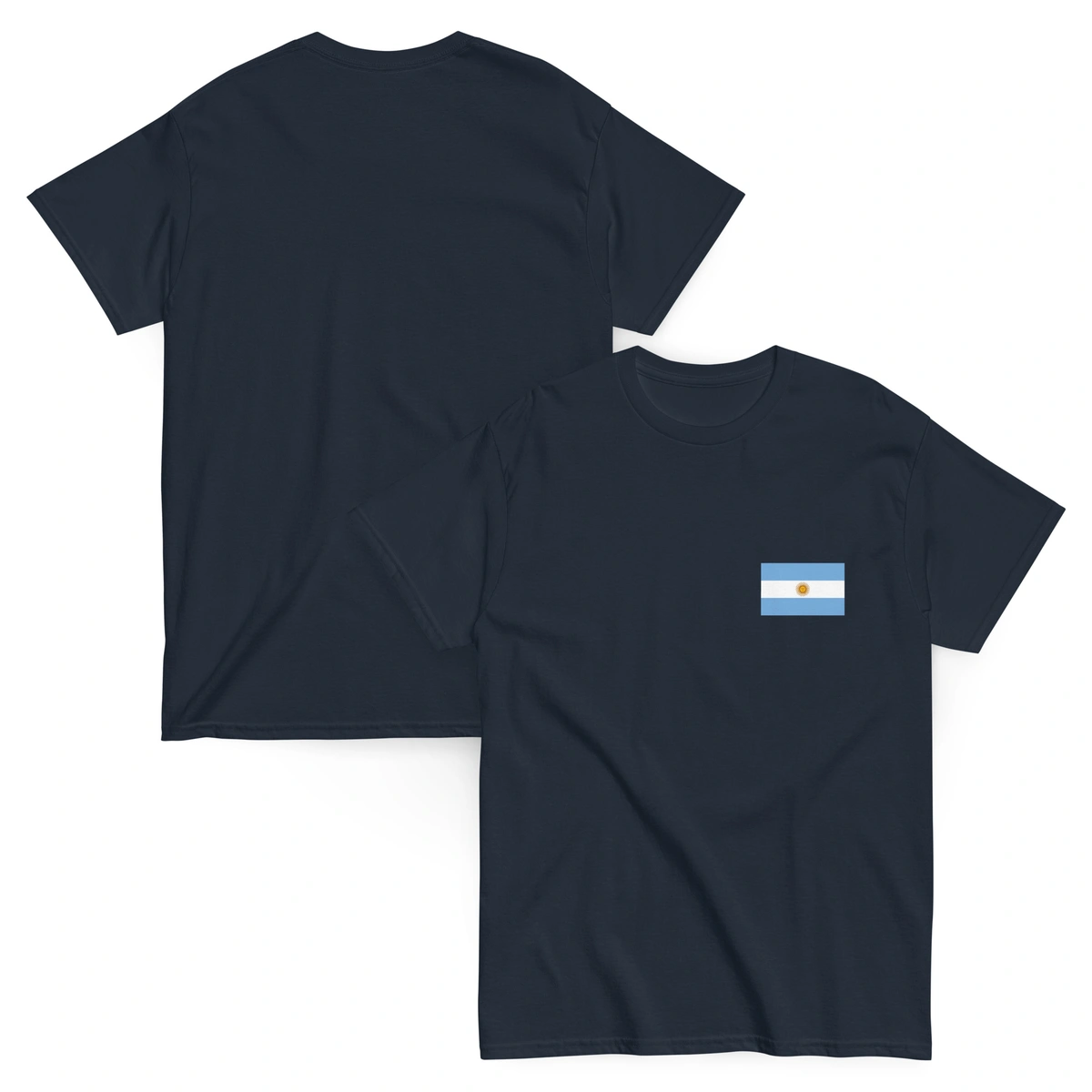Camiseta Masculina Plus Size Bandeira Argentina - Imagem 14