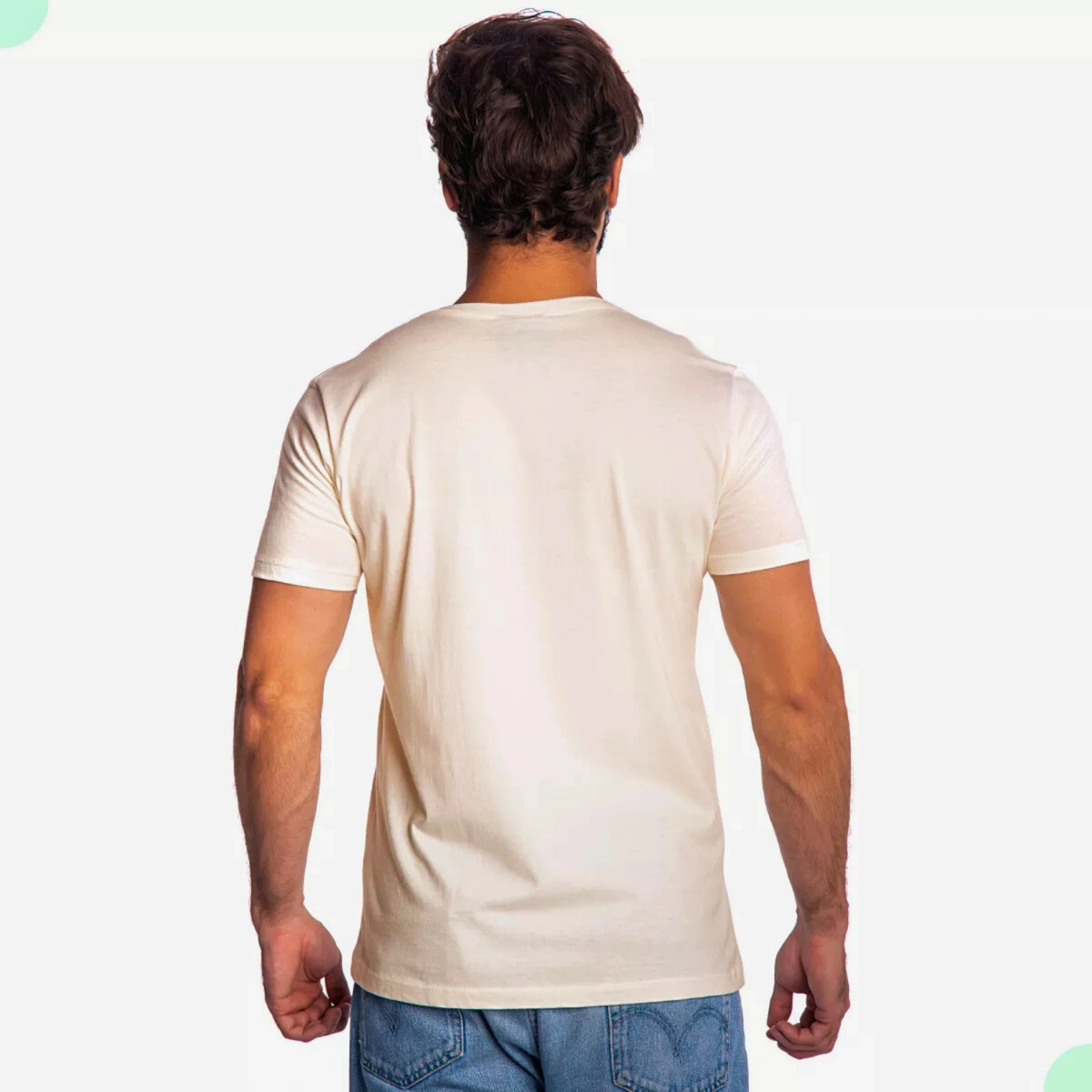 Kit 3 Camisas Masculina Lisa Algodão Premium - Imagem 5