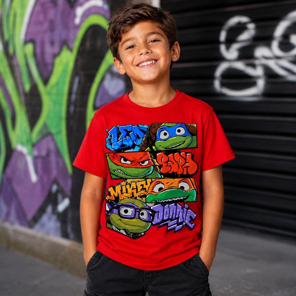 Camiseta Infantil Menino Tartarugas ninjas - Imagem 6