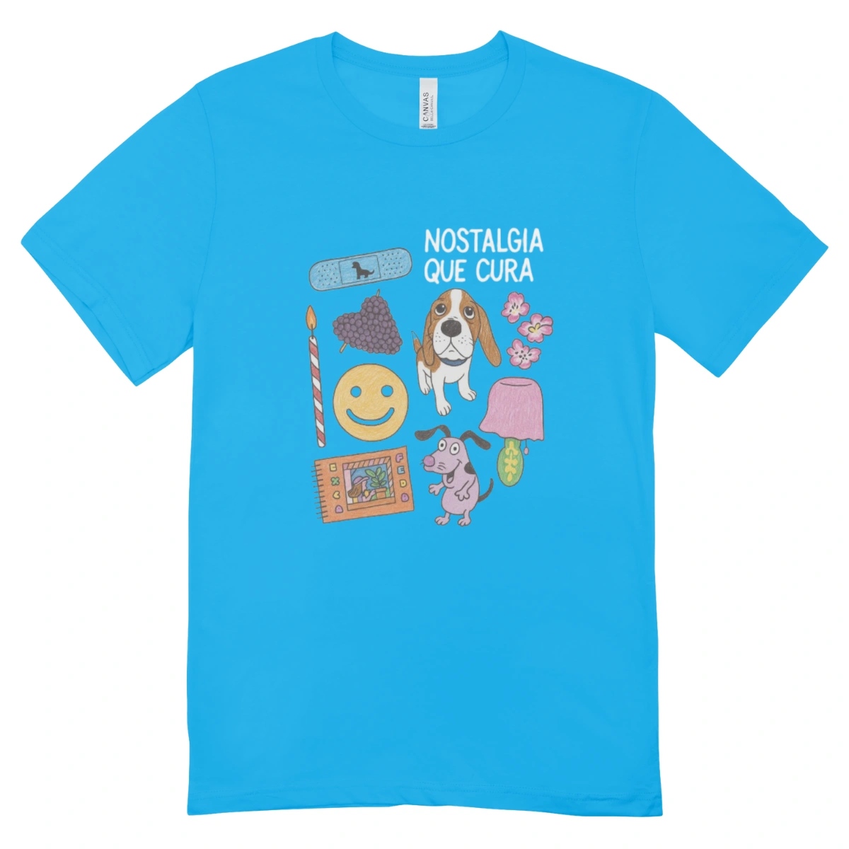 Camisa Feminina Baby Look Nostalgia Que Cura - Imagem 7