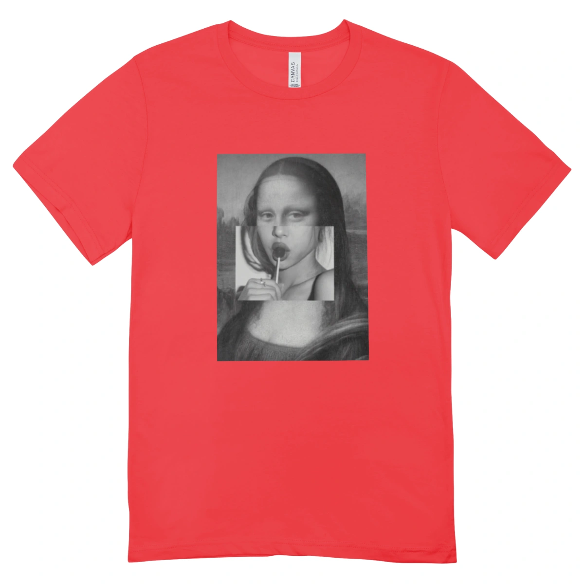 Camisa Feminina Baby Look Monalisa Moderna - Imagem 7