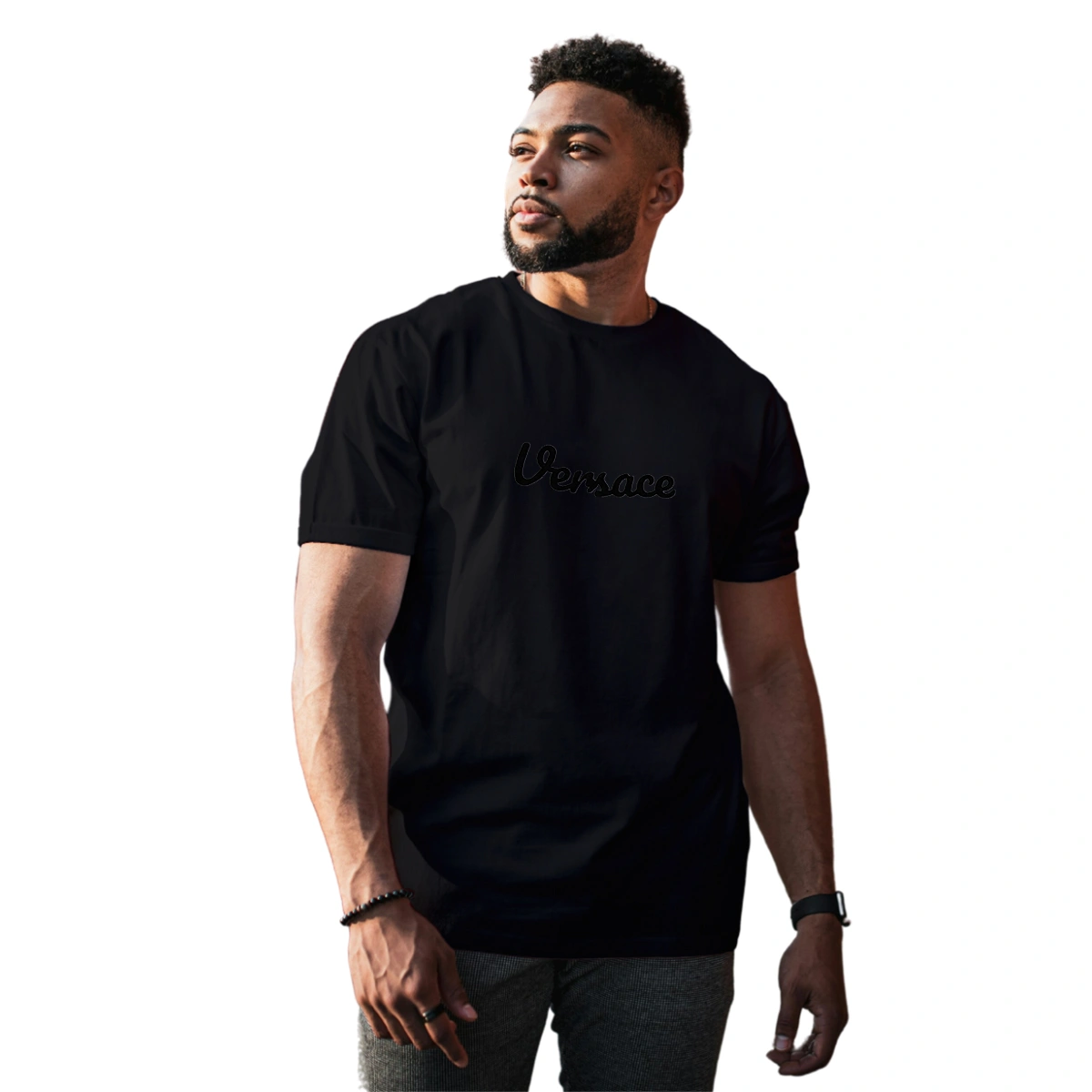 Camiseta Versace Written Premium - Imagem 10
