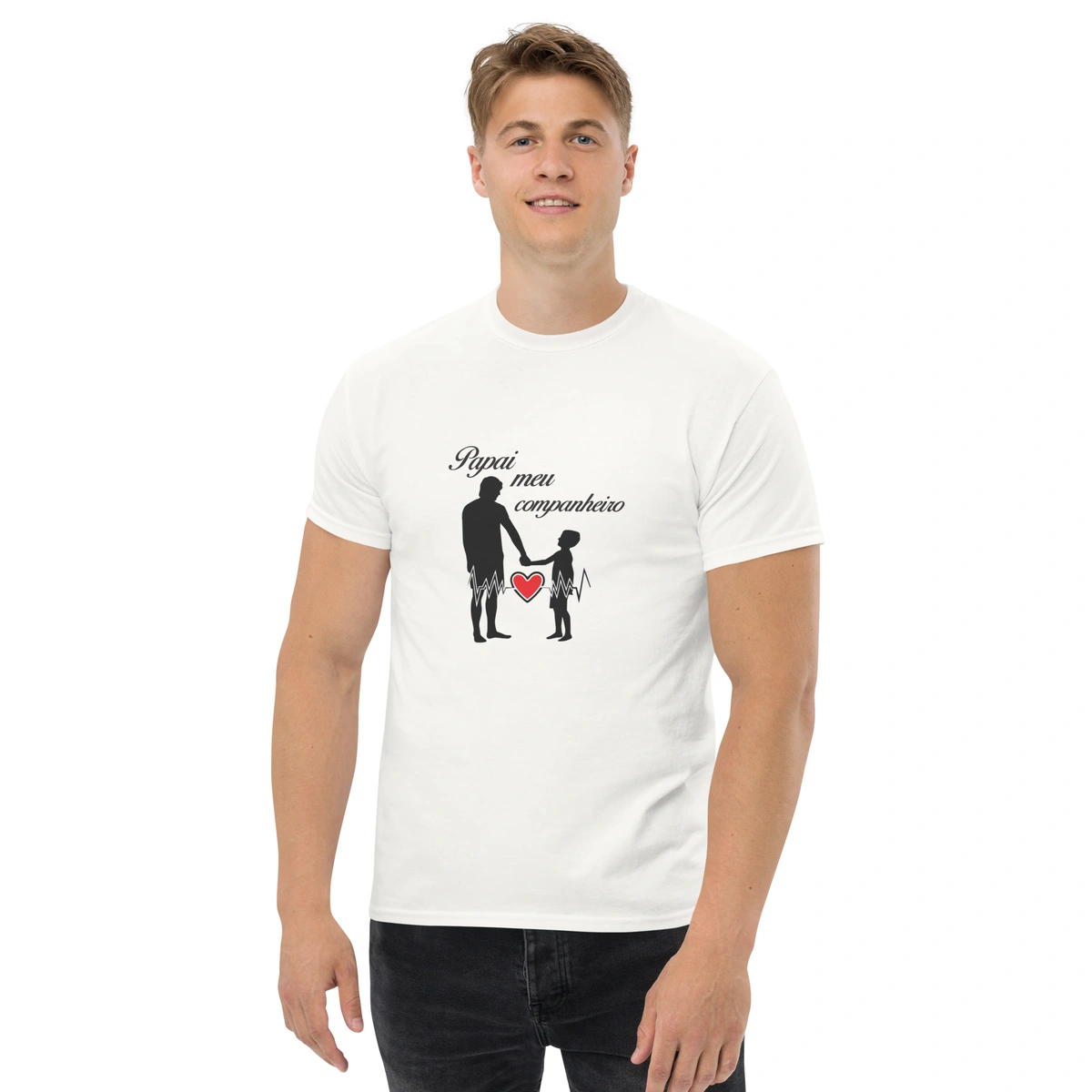 Camiseta Masculina Dia dos Pais Papai Meu Companheiro - Imagem 8