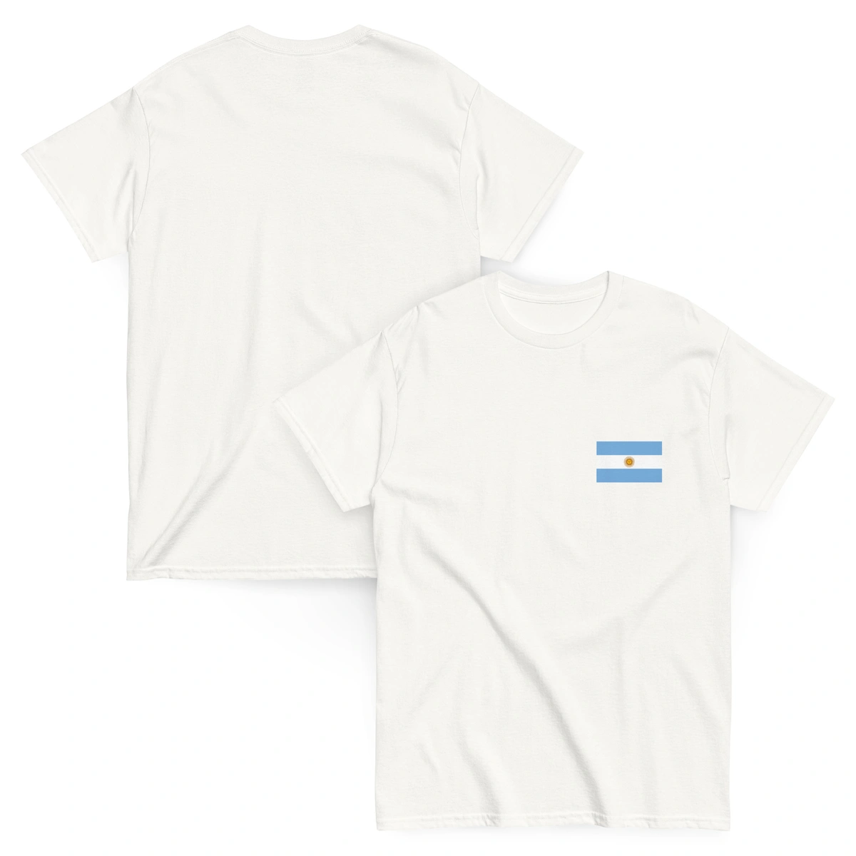 Camiseta Masculina Plus Size Bandeira Argentina - Imagem 4