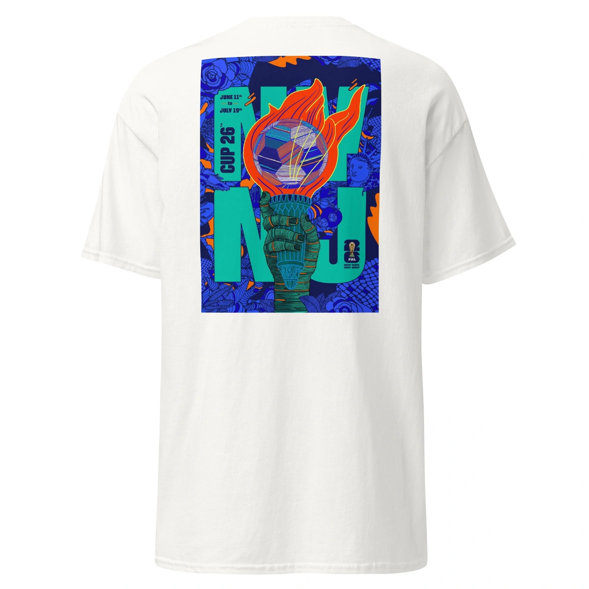 Camiseta Masculina Nova York Nova Jersey Copa do Mundo 2026 - Imagem 13