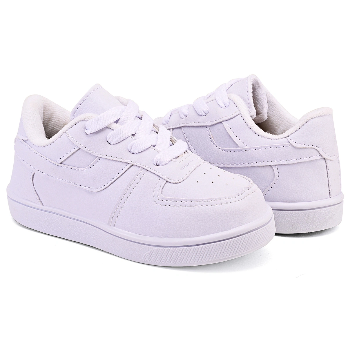 Tênis infantil Branco Clean Basico - Imagem 2