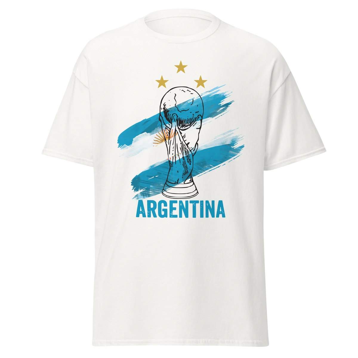 Camiseta Masculina Argentina Copa do Mundo - Imagem 6