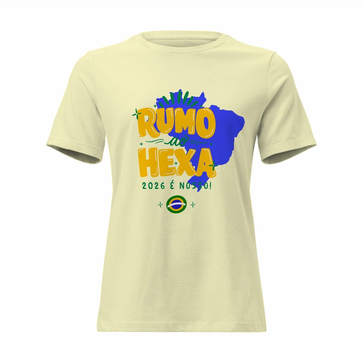 Camisa Feminina Baby Look Rumo ao Hexa 2026 é Nosso - Imagem 16