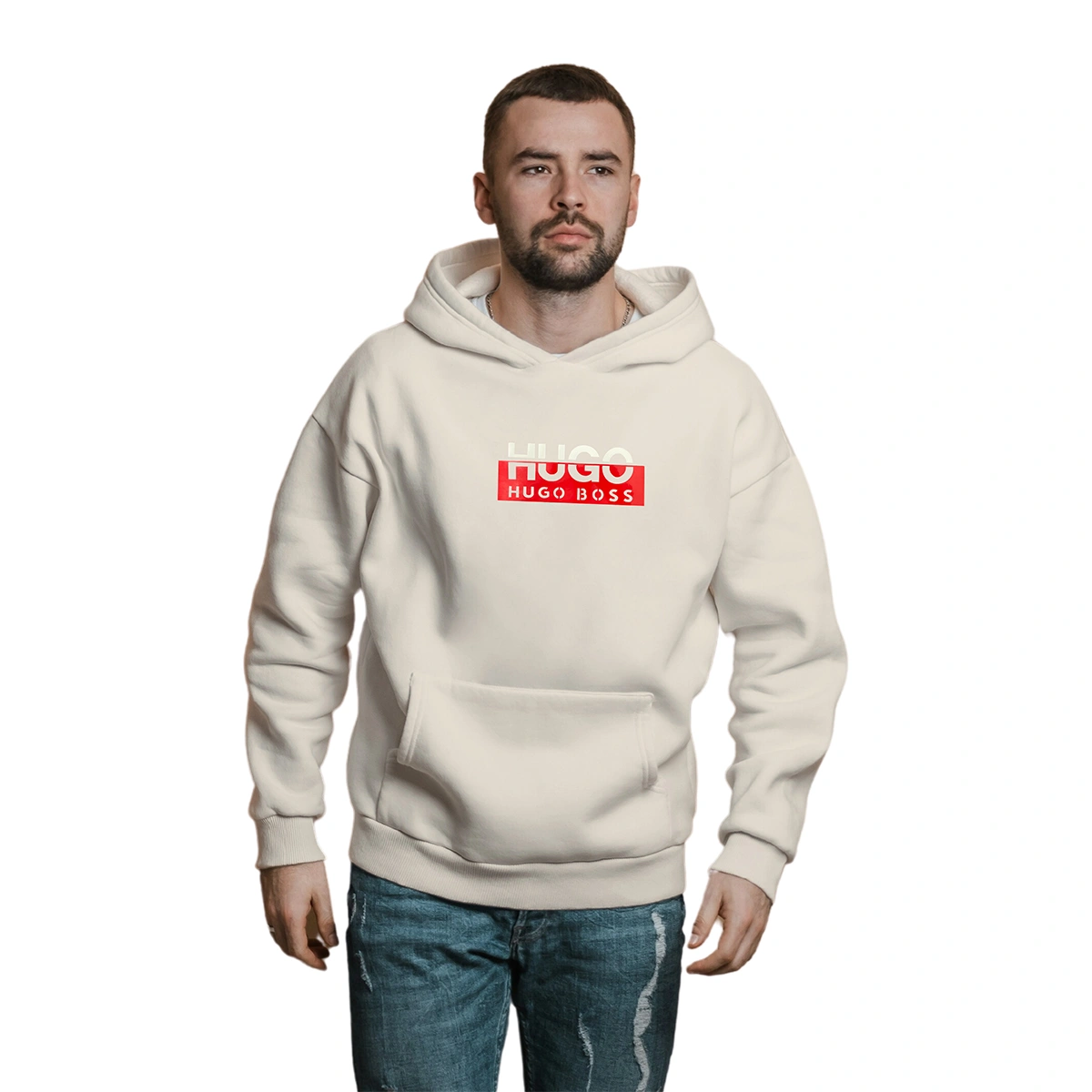 Blusa Moletom Hugo Boss Com Capuz Premium - Imagem 4