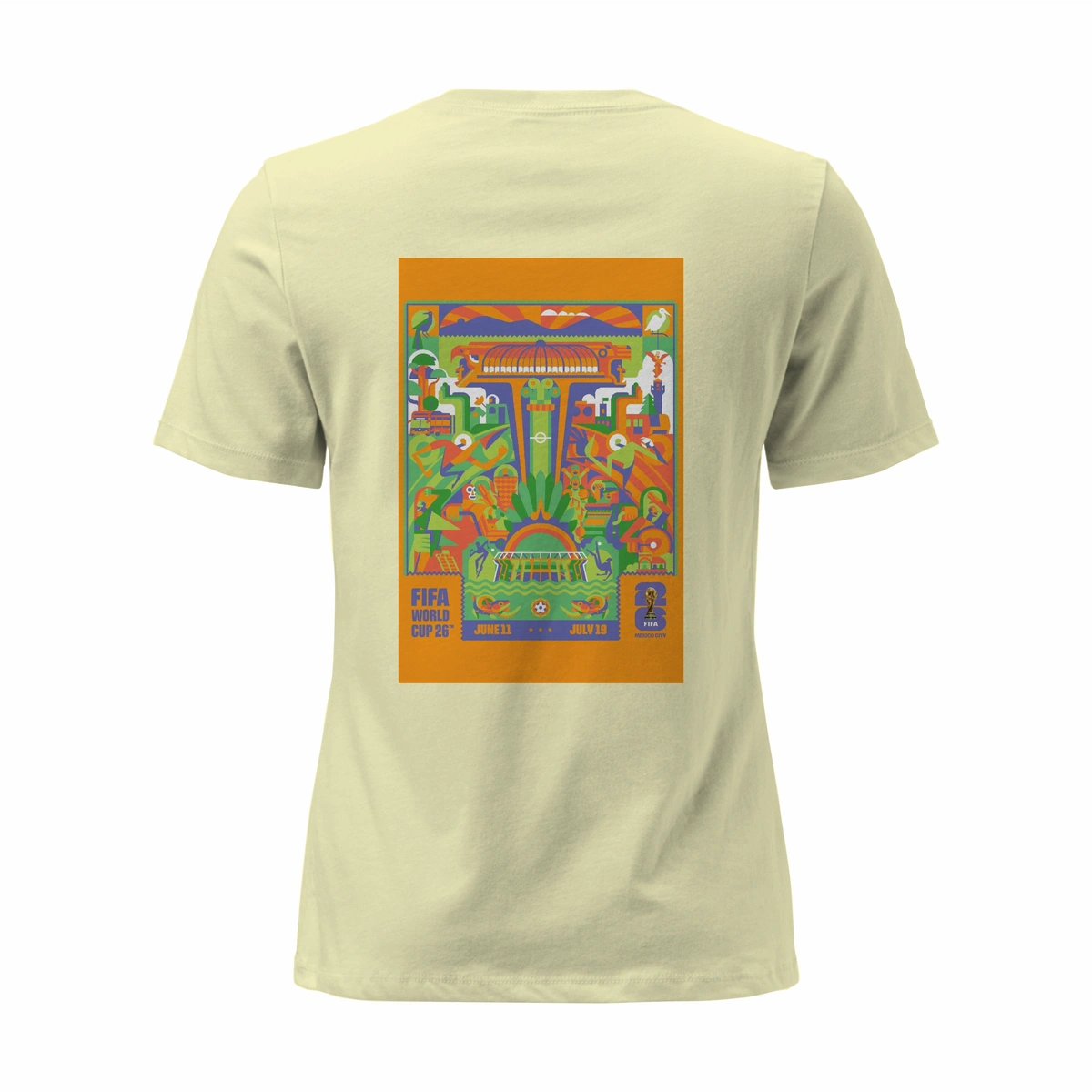 Camisa Feminina Baby Look Cidade do México Copa do Mundo 2026 - Imagem 14