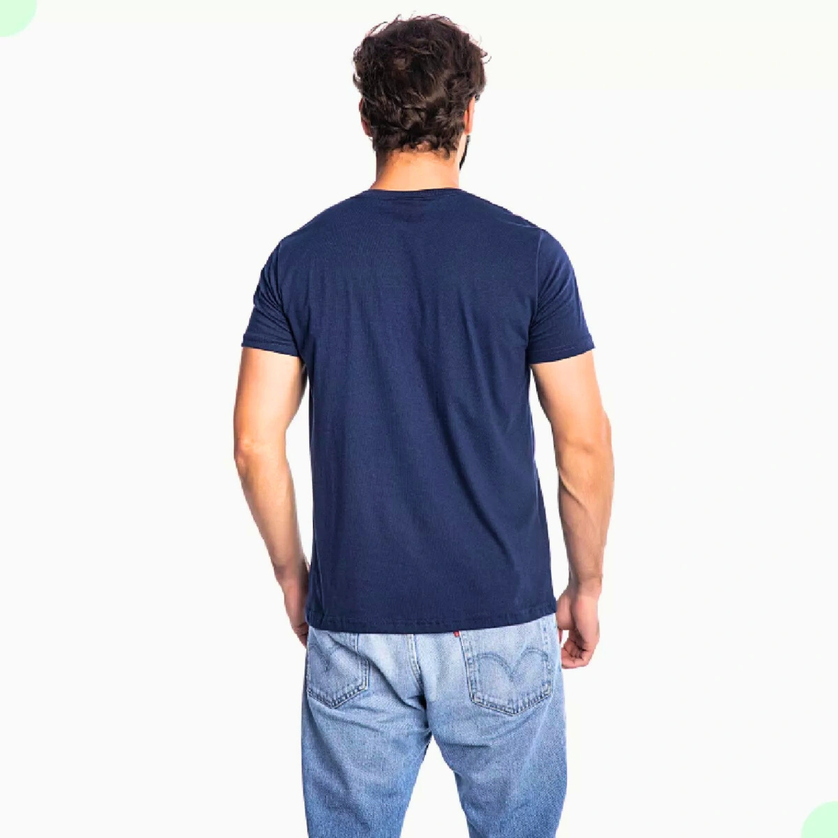 Kit 10 Camisas Masculina Lisa Algodão Premium Abuzze - Imagem 12