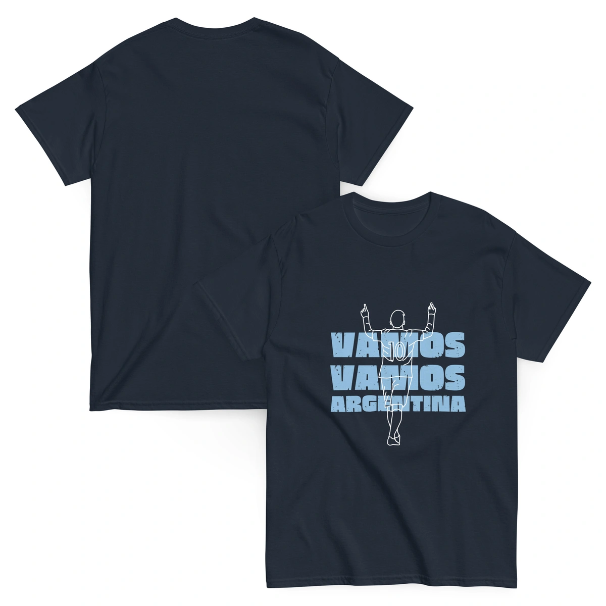 Camisa Masculina Plus Size Vamos Argentina - Imagem 15
