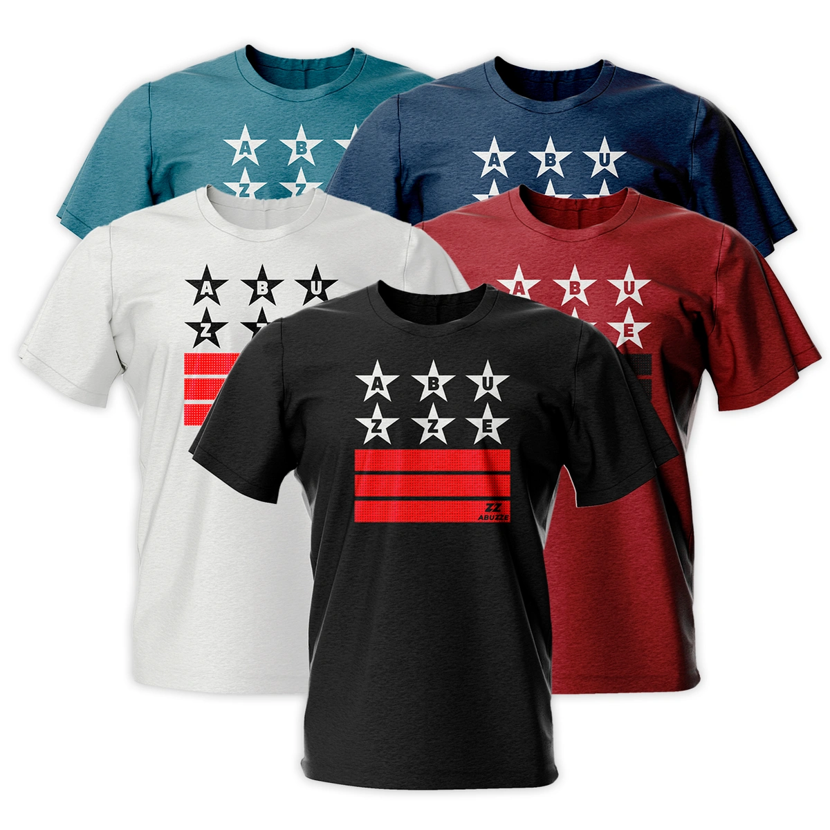 Camiseta Masculina Abuzze Stars Original - Imagem 9