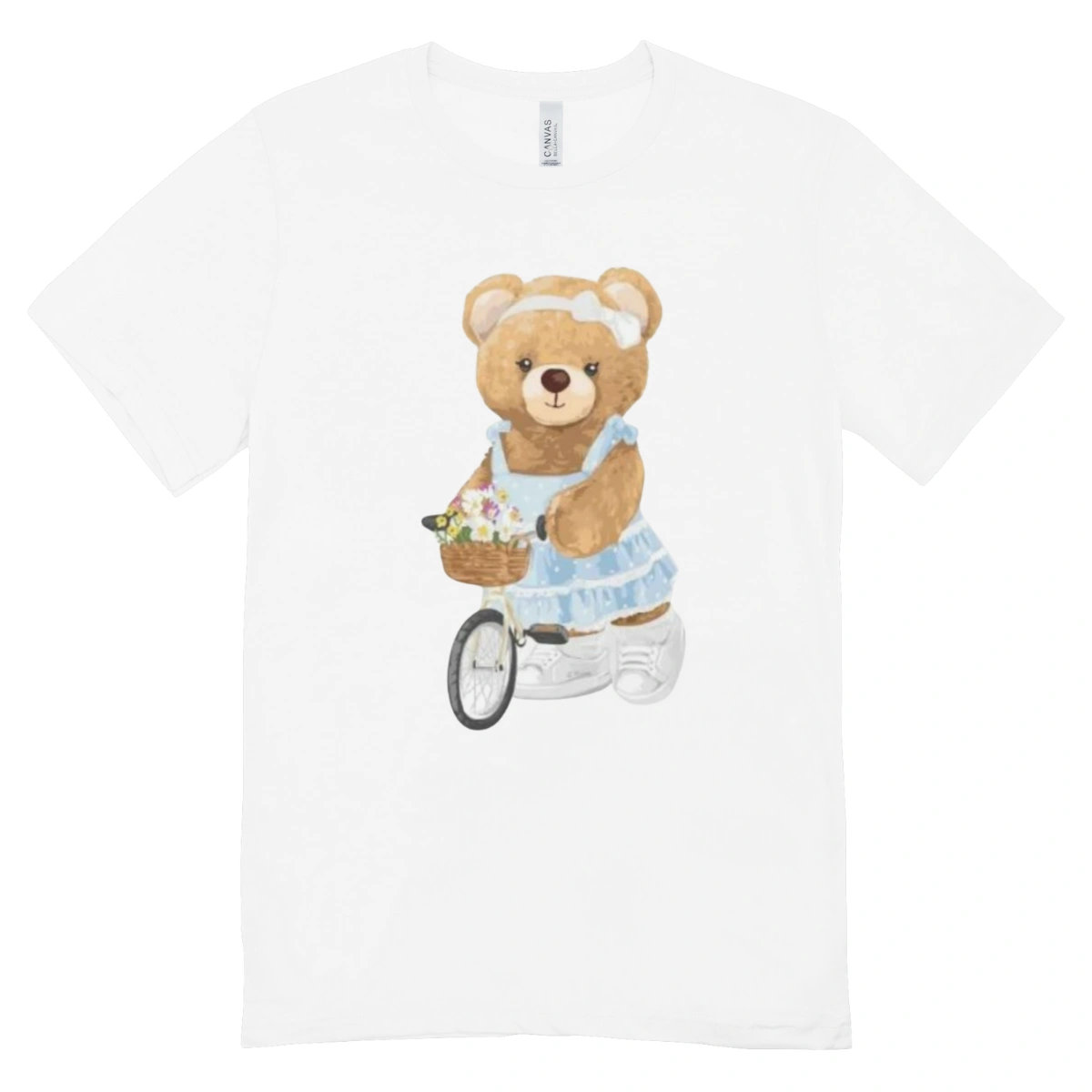 Camisa Feminina Baby Look Ursinha