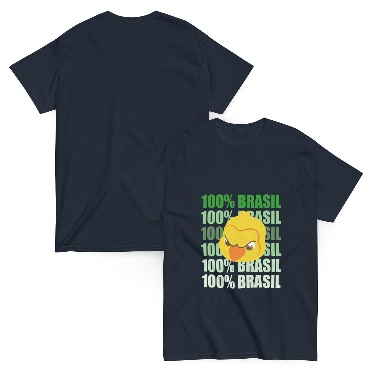 Camisa Masculina Plus Size 100% Brasil Canarinho - Imagem 10