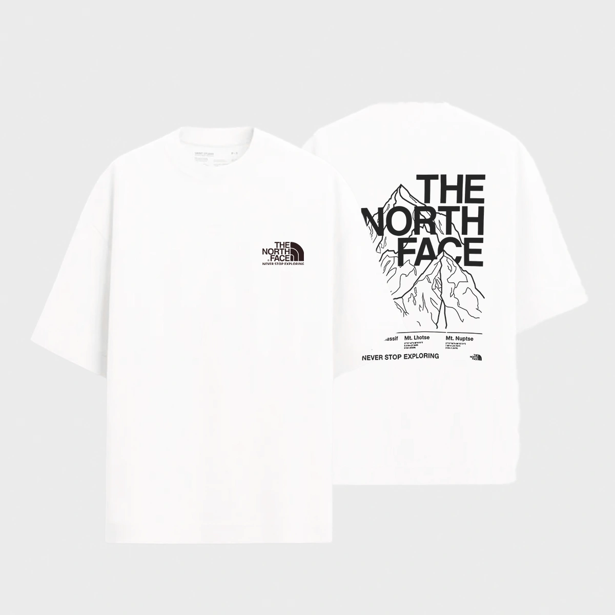 Camiseta Masculina Oversized The North Face Exploring - Imagem 3