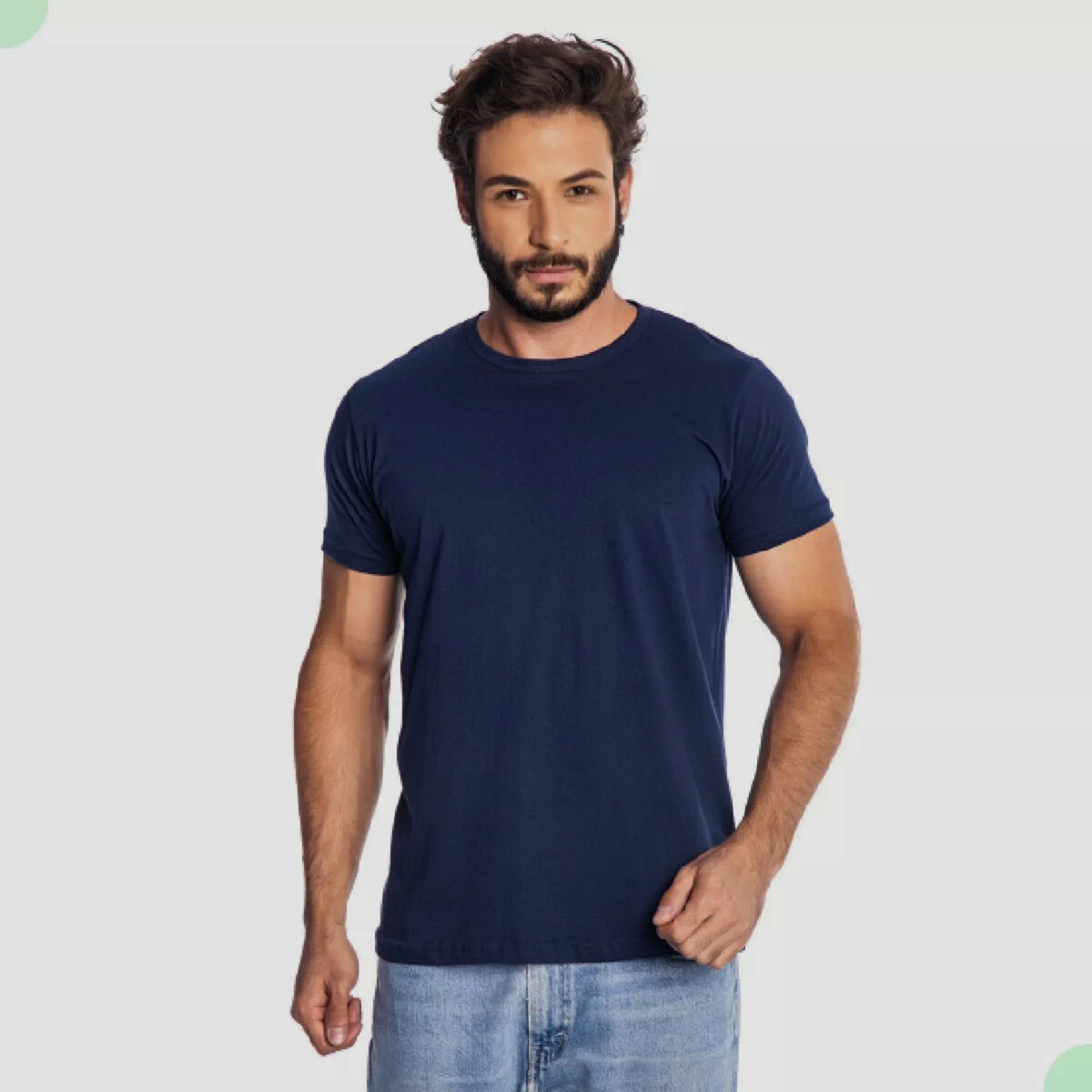 Kit 10 Camisas Masculina Lisa Algodão Premium Abuzze
