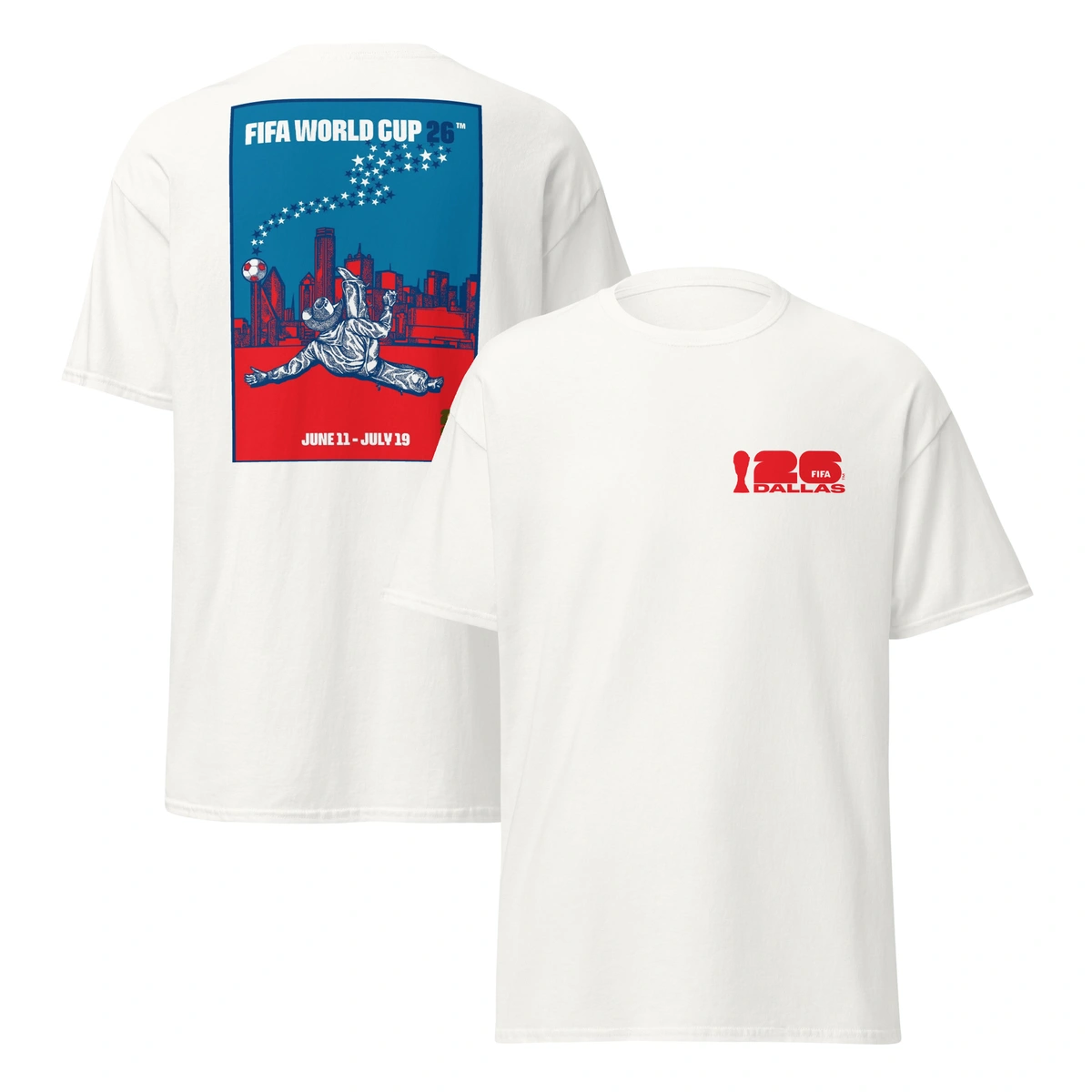 Camisa Masculina Dallas Copa do Mundo 2026