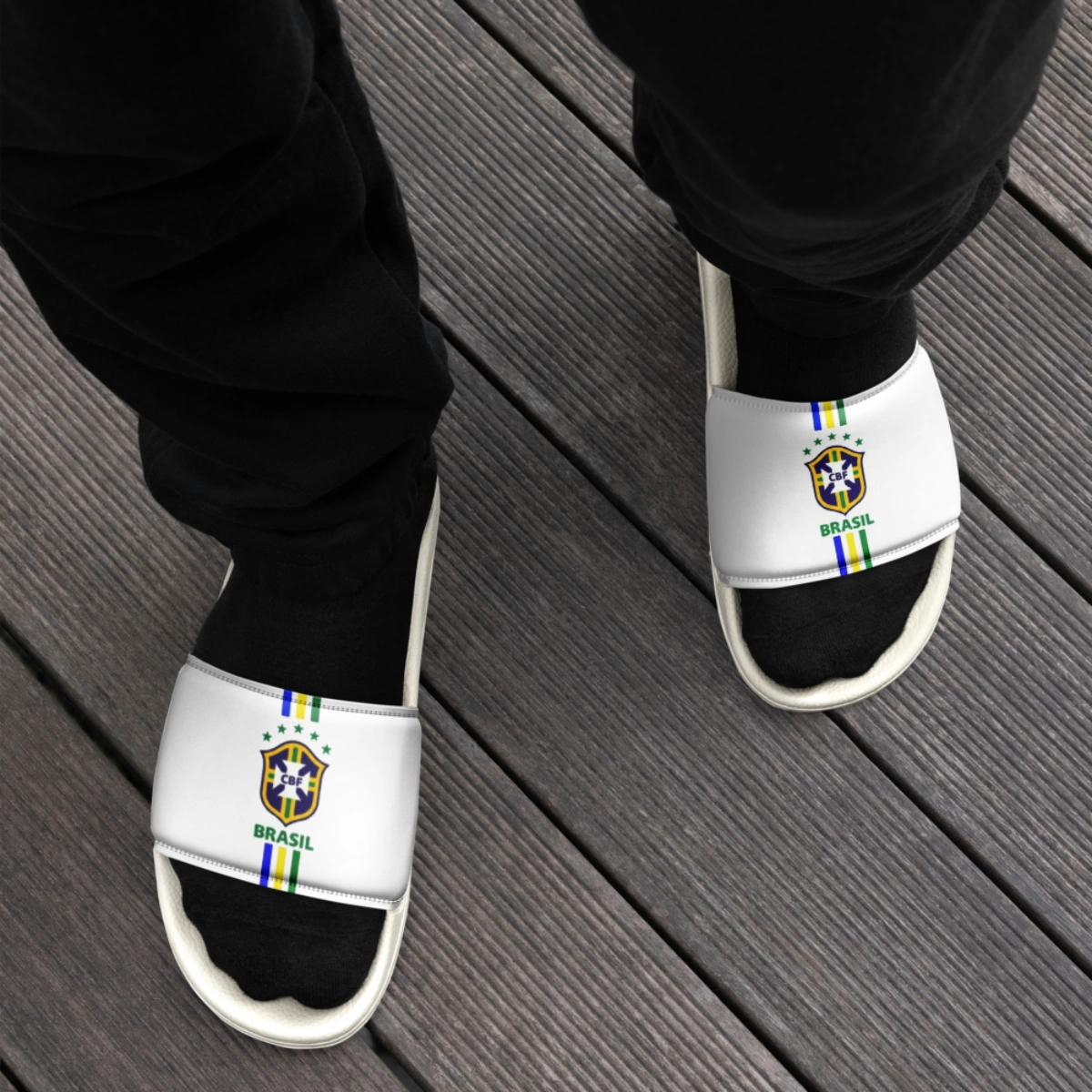Chinelo Slide Masculino Seleção Brasil Varias Estampas II - Imagem 38