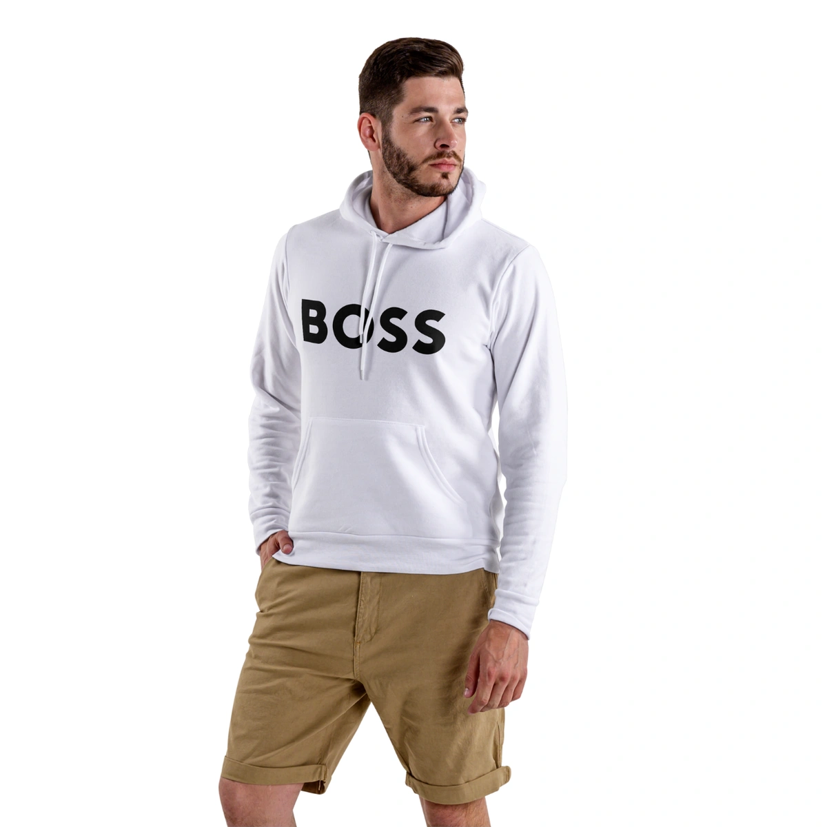 Blusa Moletom Hugo Boss Basic com Capuz - Imagem 10