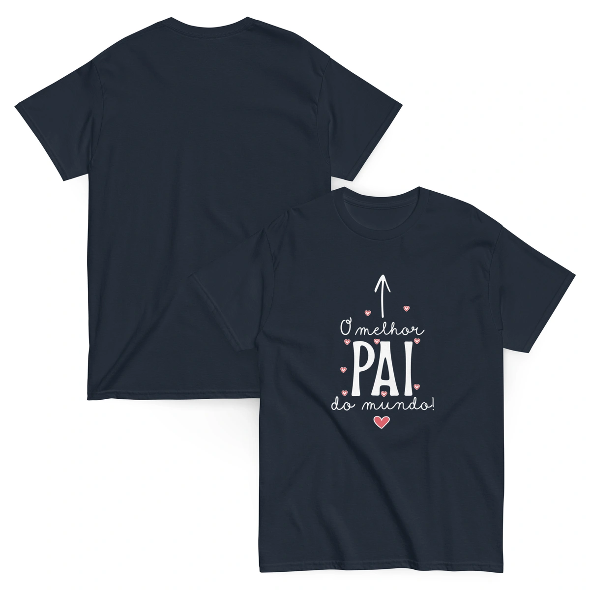 Camisa Masculina Plus Size O Melhor Pai Do Mundo - Imagem 4
