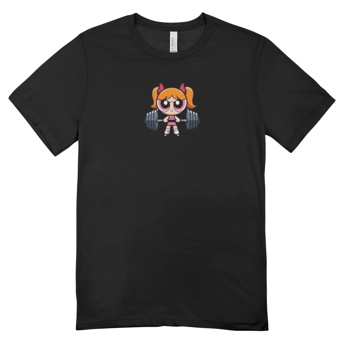 Camisa Feminina Baby Look Florzinha Power - Imagem 5