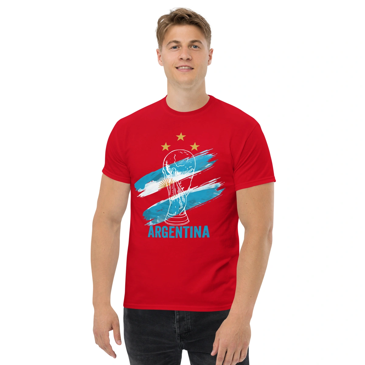 Camiseta Masculina Argentina Copa do Mundo - Imagem 19