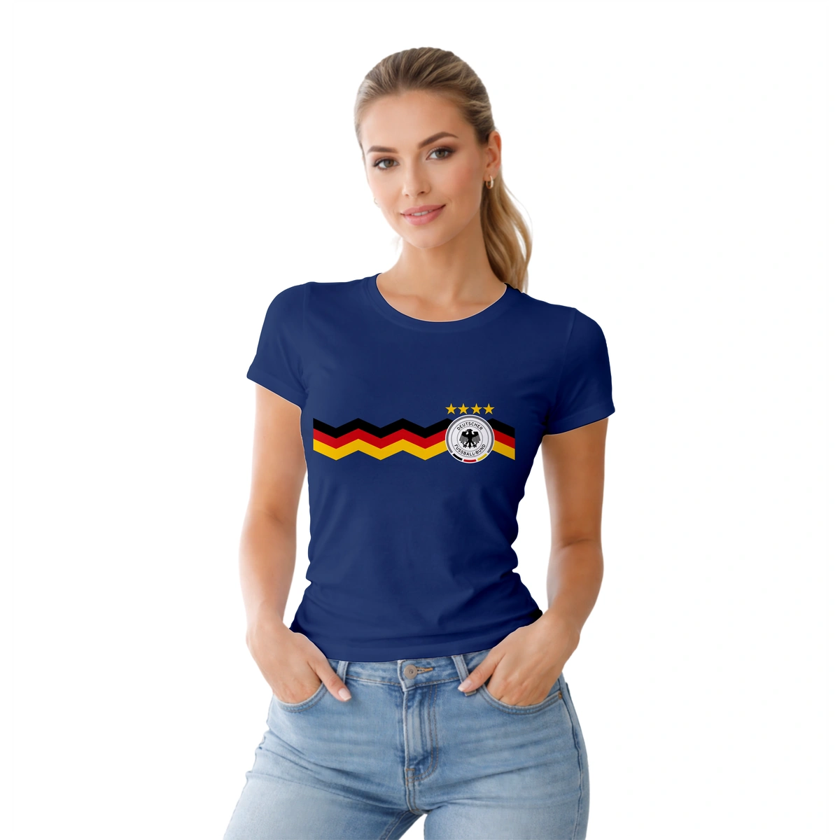 Camisa Feminina Baby Look Alemanha Varias Estampas - Imagem 24
