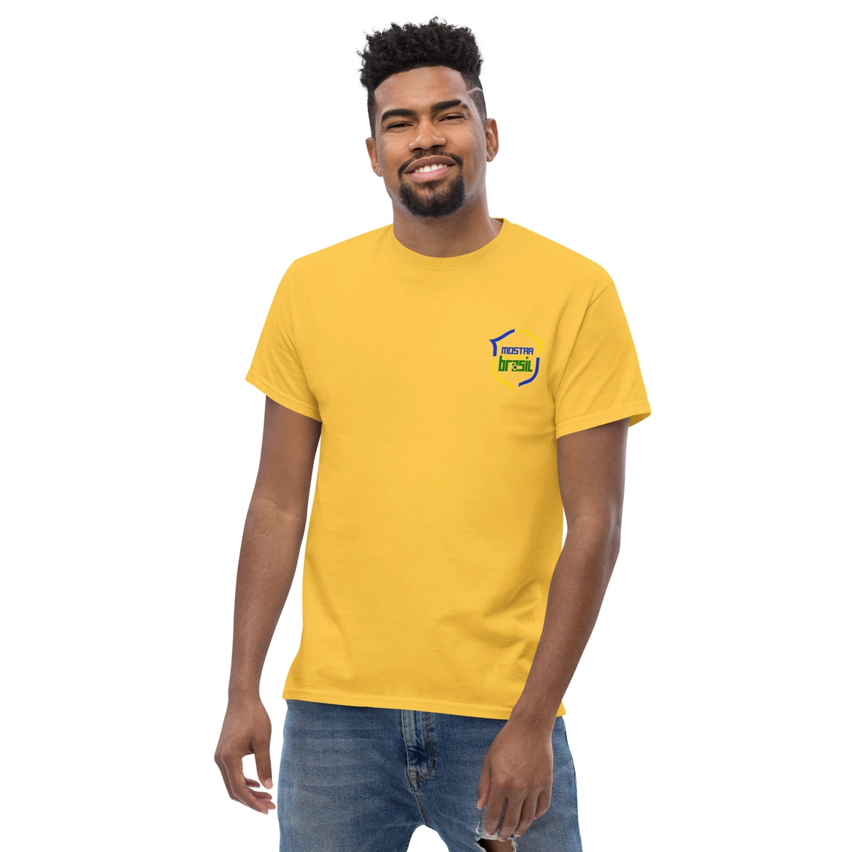 Camisa Masculina Brasileira Mostra Tua Força Brasil - Imagem 9