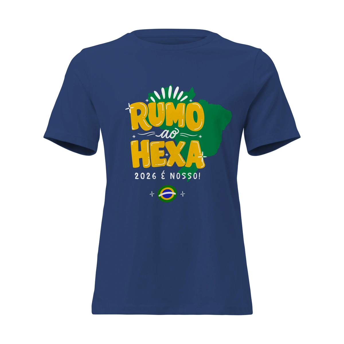 Camisa Feminina Baby Look Rumo ao Hexa 2026 é Nosso - Imagem 12