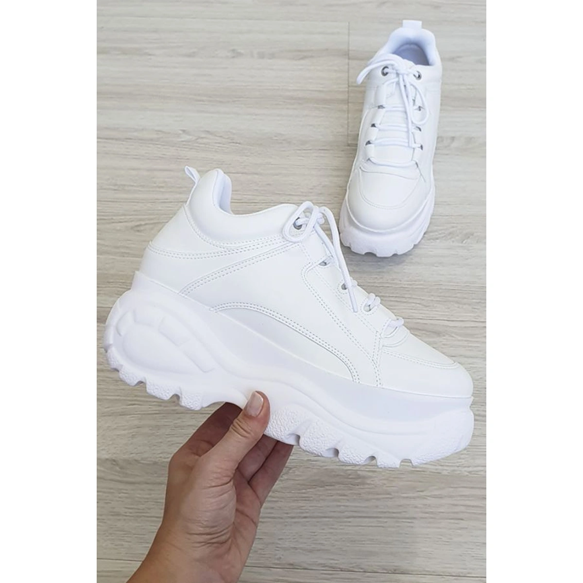 Tênis Plataforma Feminino Bufalo London - Imagem 12